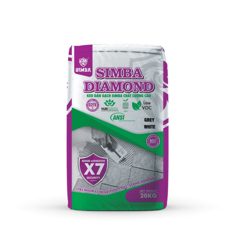 Keo dán gạch Simba Diamond