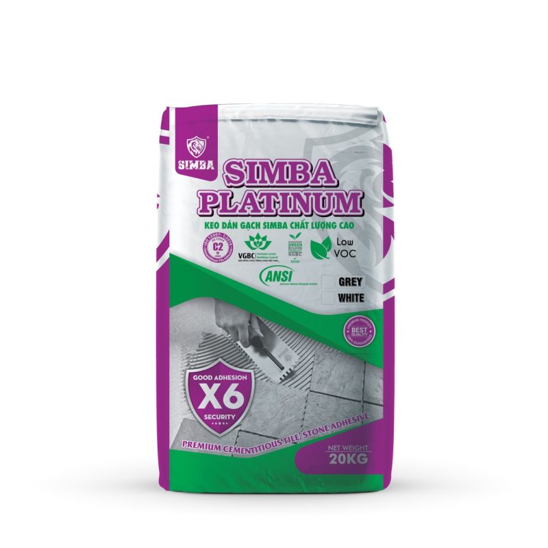 Keo dán gạch Simba Platinum