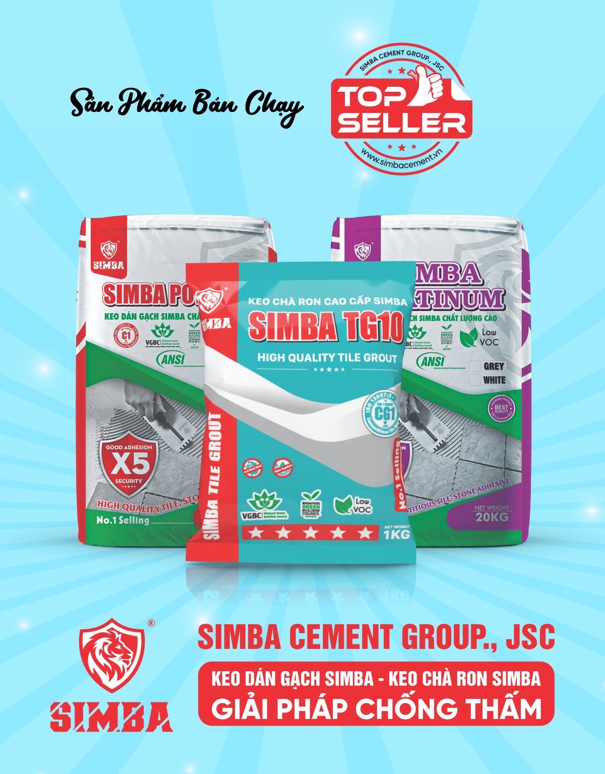 Giới thiệu bộ sản phẩm Simba